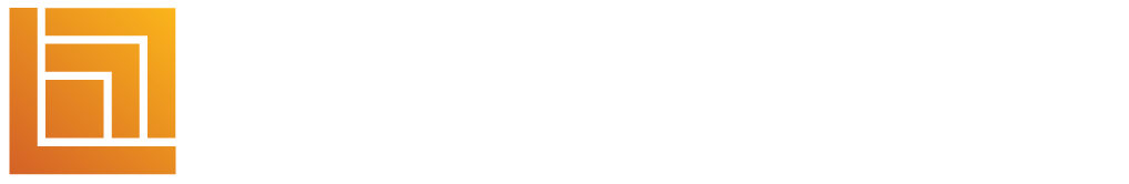 Longmont Area Chamber of Commerce logo featuring orange geometric icon and white text on a dark background